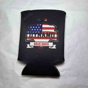 MLS Houston Dynamo FC Soccer Can Coolie Koozie Brand New Insulation Texas SGA